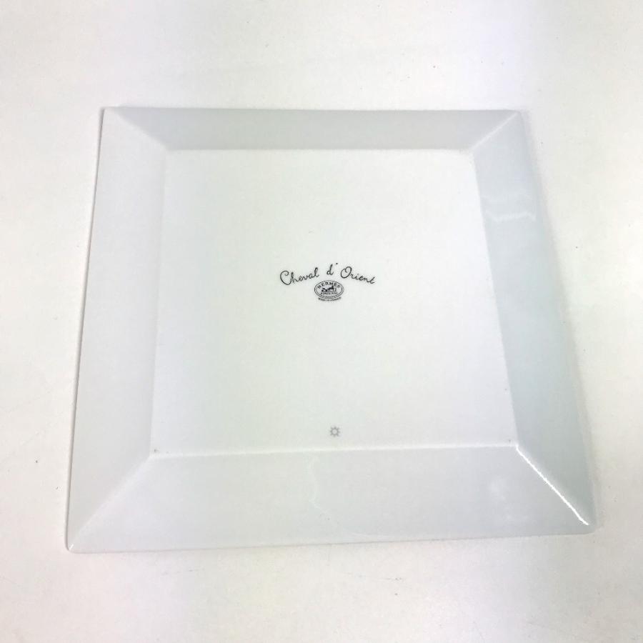 未使用 HERMES エルメス 009843P シュバルドリアン 皿 プレート インテリア 馬 お皿 ホワイト レディース【中古】 | HERMES | 04