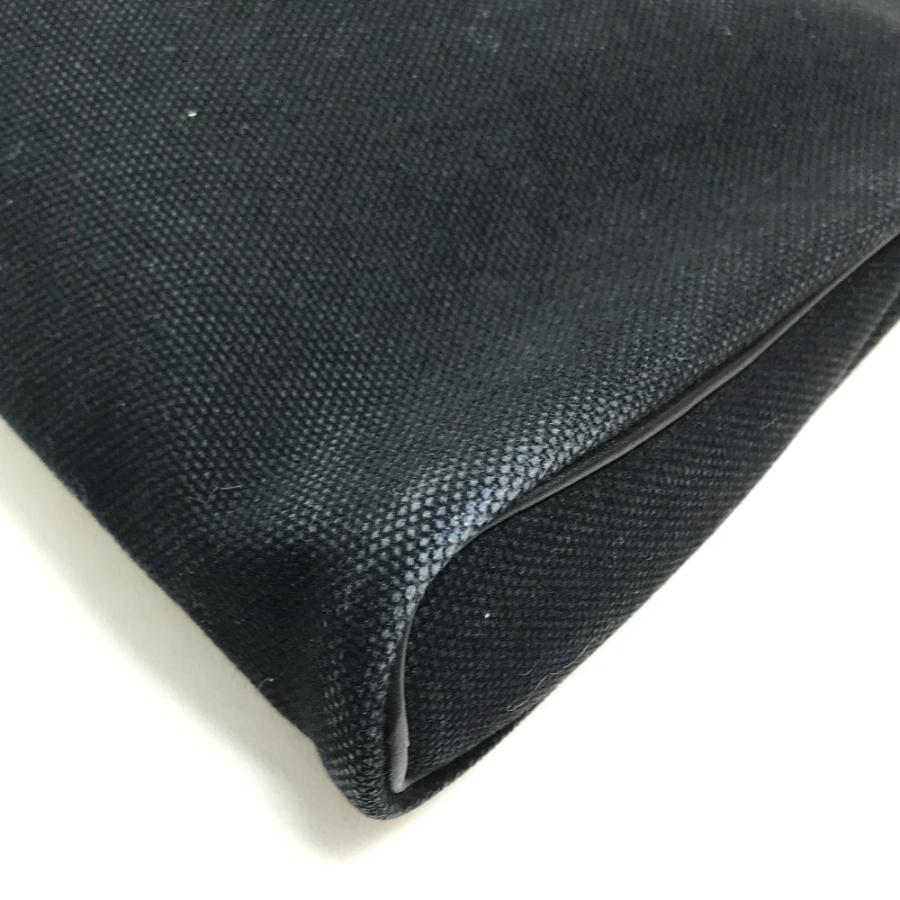 m*o様 エルメス　HERMÉS サックイブーPMブラック　キャンバスレザー HERMES エルメス サックイブーPM トートバッグ ハンドバッグ