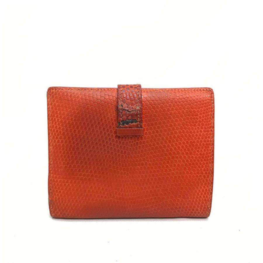 Hermes エルメス ベアン メンズ レディース 二つ折り財布 小銭入れあり オレンジ シルバー金具 ユニセックス 中古 2578 30 リファレンス コレクション 通販 Yahoo ショッピング
