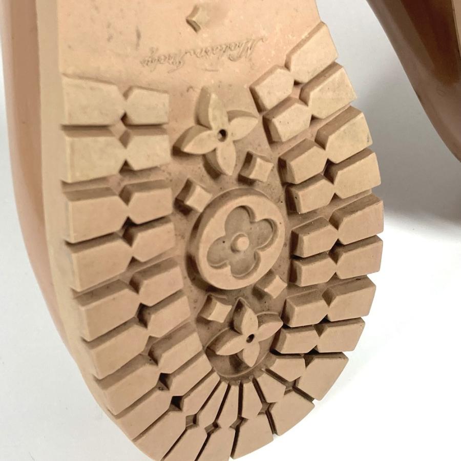 LOUIS VUITTON ルイヴィトン ロング レインブーツ 長靴 シューズ ロングブーツ モノグラム レインシューズ ベージュ レディース【中古】 | LOUIS VUITTON | 08