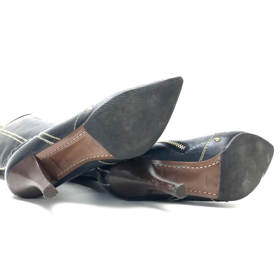 LOUIS VUITTON ルイ・ヴィトン ロングブーツ スハリ ブーツ スハリ・レザー ノワール ブラック レディース | LOUIS VUITTON | 05