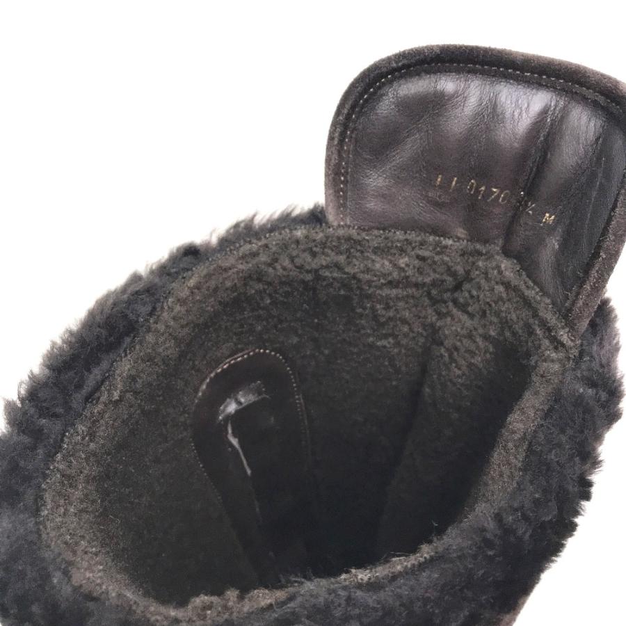 新品同様 LOUIS VUITTON ルイ ヴィトン フラット ハイブーツ LVエンボス加工 ポルカ ブーツ 35.5 | LOUIS VUITTON | 05