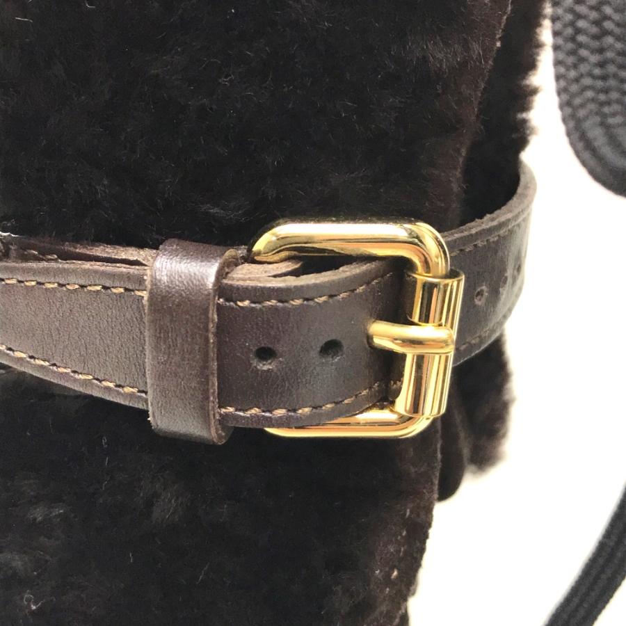 新品同様 LOUIS VUITTON ルイ ヴィトン フラット ハイブーツ LVエンボス加工 ポルカ ブーツ 35.5 | LOUIS VUITTON | 07