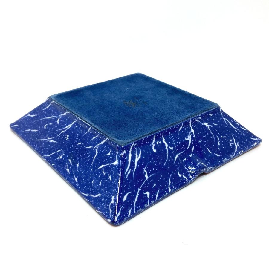 美品 HERMES エルメス インテリア ピエールドリアン・エ・ドクシダン アシュトレイ 灰皿 陶器 ブルー ユニセックス【中古】 | HERMES | 03