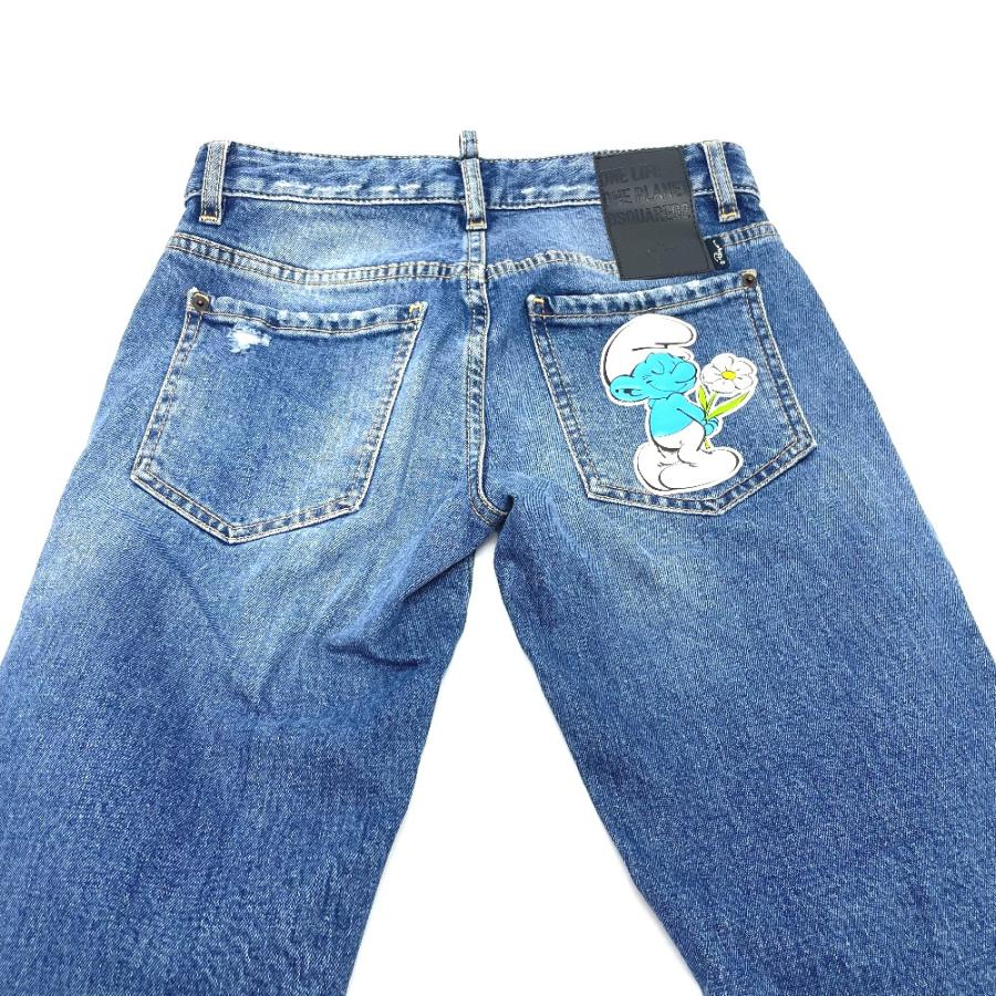 DSQUARED2（ディースクエアード） S73LA0295 スマーフ コラボ デニム 