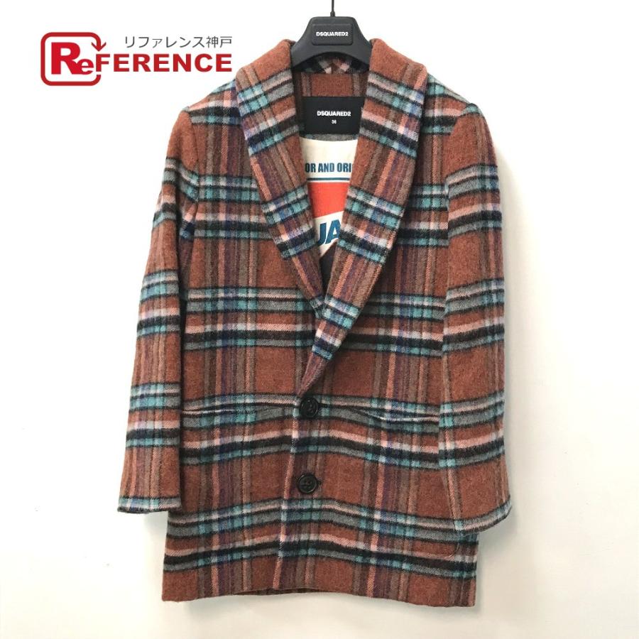DSQUARED2（ディースクエアード） 新品同様 S75AA0396 チェック柄 