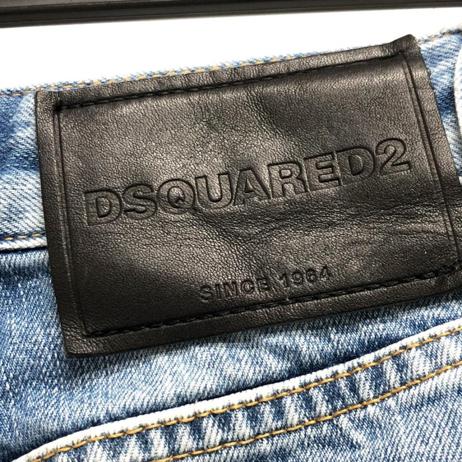 DSQUARED2 ディースクエアード S75LB0808 ダメージ ジーンズ デニムパンツ デニムパンツ ブルー レディース【中古】 | DSQUARED2 | 02