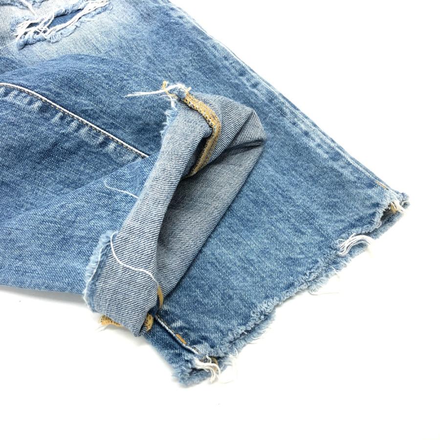 DSQUARED2 ディースクエアード S75LB0808 ダメージ ジーンズ デニムパンツ デニムパンツ ブルー レディース【中古】 | DSQUARED2 | 08