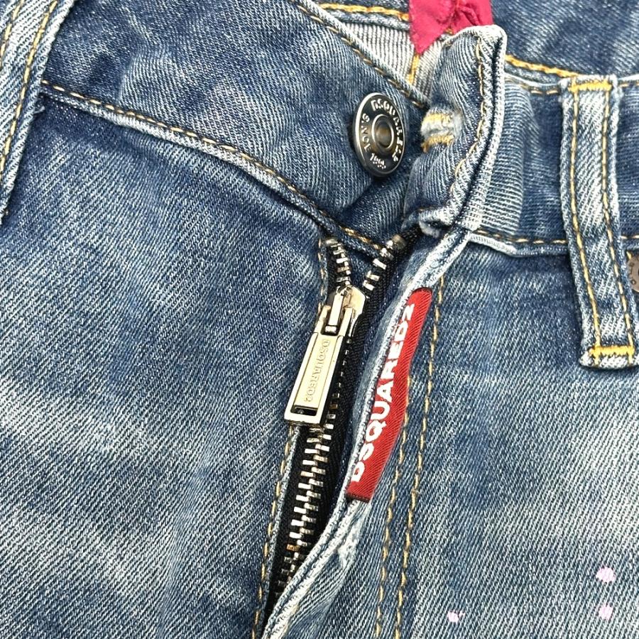 DSQUARED2 ディースクエアード S75LB0068 アパレル ダメージ デニムパンツ ブルー レディース【中古】 | DSQUARED2 | 03