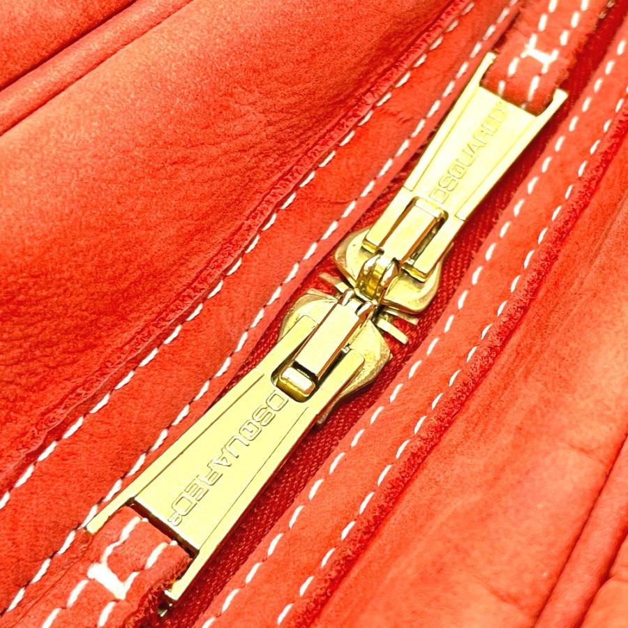 DSQUARED2 ディースクエアード ハンドバッグ ボストンバッグ スエード