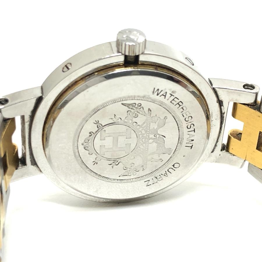 HERMES エルメス クリッパー クォーツ デイト 時計 腕時計 ウォッチ 腕時計 シルバー レディース【中古】 | HERMES | 05