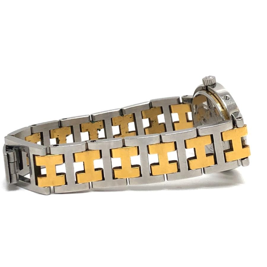 HERMES エルメス クリッパー クォーツ デイト 時計 腕時計 ウォッチ 腕時計 シルバー レディース【中古】 | HERMES | 07