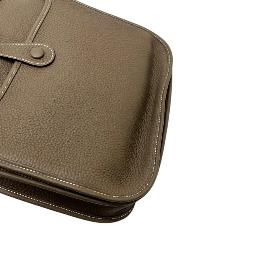 未使用 HERMES エルメス エブリン3PM トロワ 斜め掛け カバン バッグ ショルダーバッグ エトゥープ ブラウン レディース【中古】 | HERMES | 05