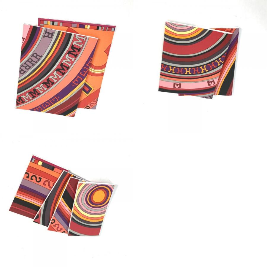 HERMES(エルメス) パズルノート 14冊 セット オレンジ系 楽天市場】HERMES エルメス ステーショナリー パズルノート 14冊