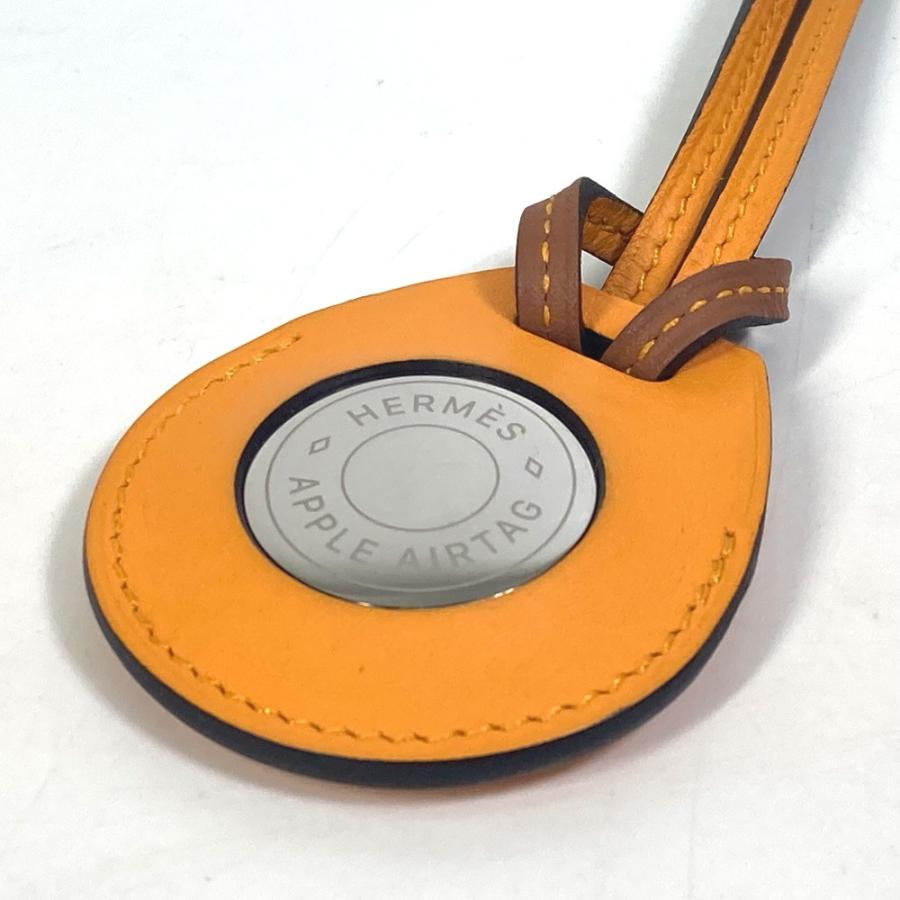 新品] AirTag Hermèsキーリング Orange色 U刻印（エルメス