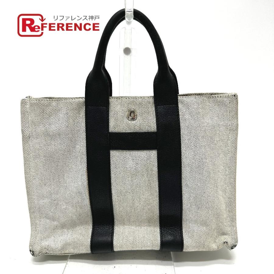 HERMES エルメス サックアーネPM  ハンドバッグ カバン トートバッグ グレー レディース【中古】 | HERMES