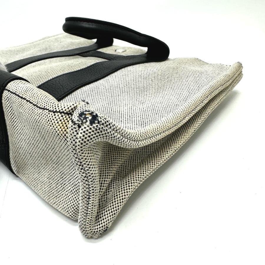 HERMES エルメス サックアーネPM  ハンドバッグ カバン トートバッグ グレー レディース【中古】 | HERMES | 03