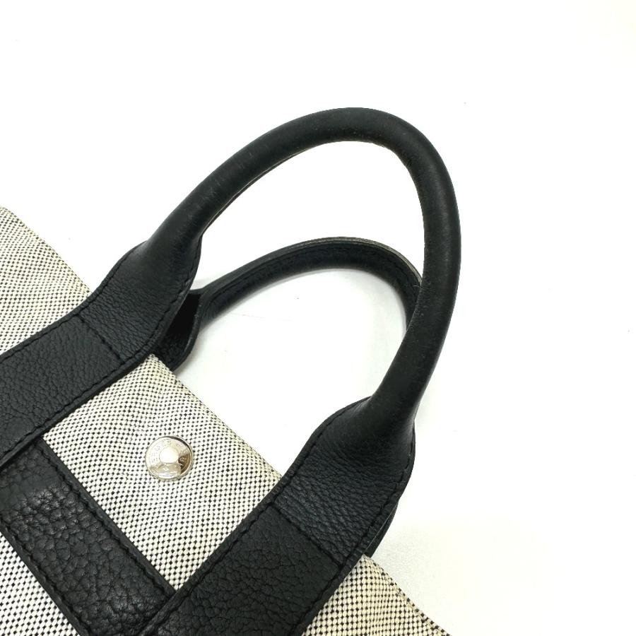 HERMES エルメス サックアーネPM  ハンドバッグ カバン トートバッグ グレー レディース【中古】 | HERMES | 07