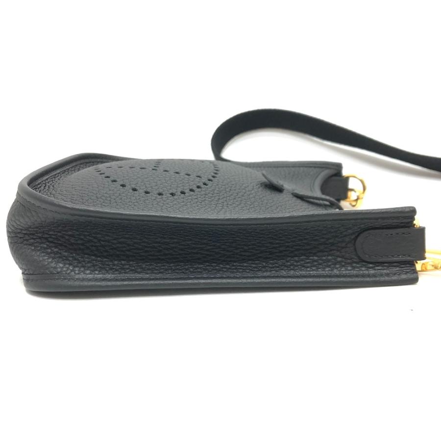 未使用 HERMES エルメス H069426CK エブリンTPM アマゾーヌ カバン 斜め掛け ポシェット ショルダーバッグ ブラック レディース【中古】 | HERMES | 03