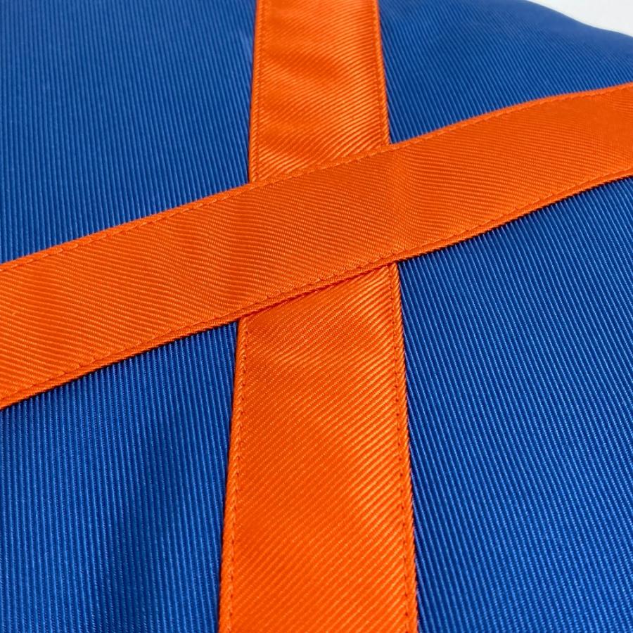 新品同様 HERMES エルメス Casaque カザック インテリア 雑貨 枕 ピロー 縦長 クッション ブルー ユニセックス【中古】 | HERMES | 06