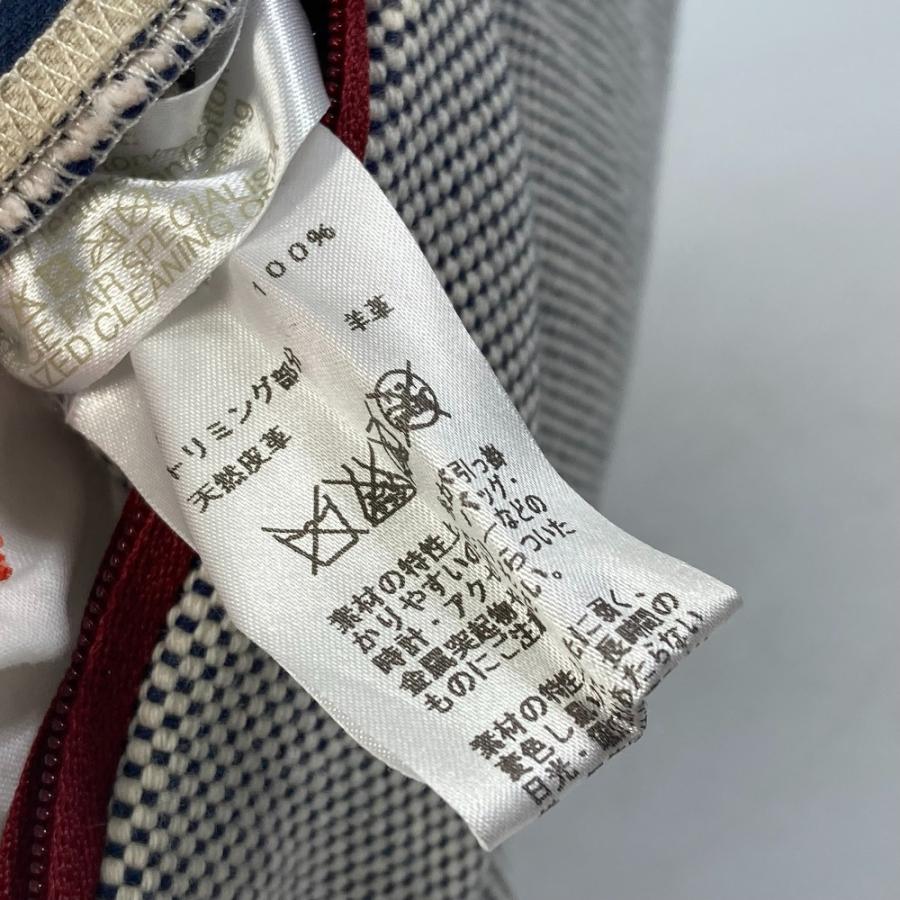 HERMES エルメス インテリア ピロー 枕 シェーヌダンクル クッション コットン ネイビー ユニセックス【中古】美品 | HERMES | 07