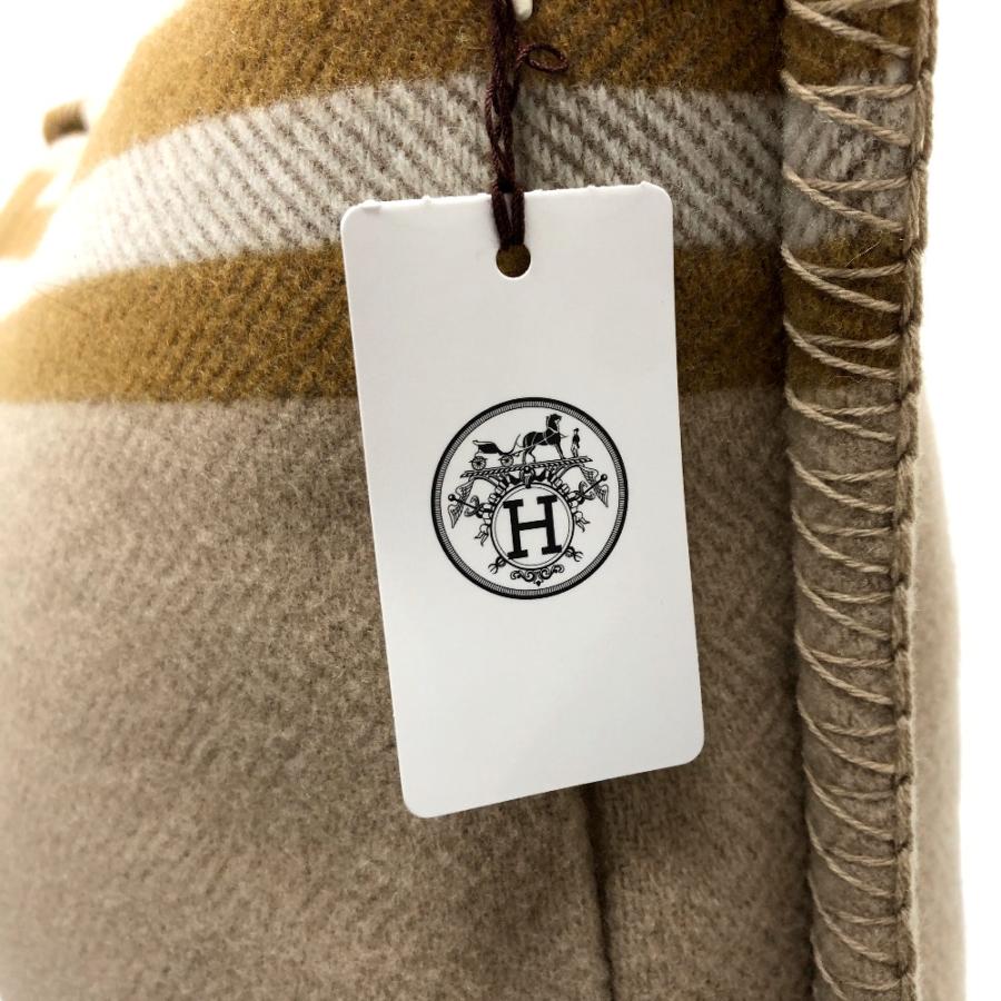 未使用 HERMES エルメス イターク クッション ベージュ ユニセックス【中古】 | HERMES | 08