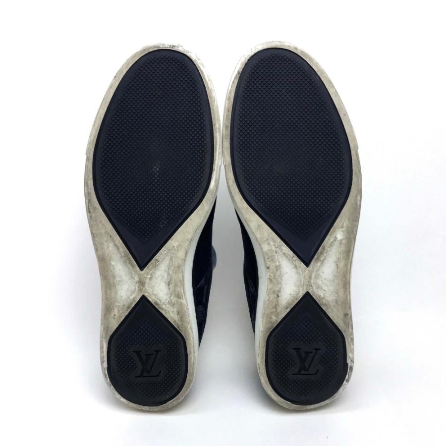 LOUIS VUITTON ルイ・ヴィトン  ローカット デニムスニーカー カジュアルシューズ  ダミエ スニーカー インディゴブルー 37.5 メンズ | LOUIS VUITTON | 06
