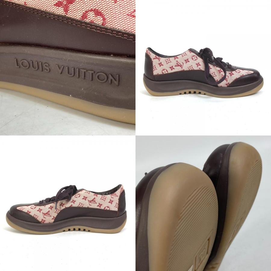 ヴィトン モノグラム ミニ キャンバス スニーカー ネイビー レディース　34 楽天市場】ヴィトン モノグラム ミニ（スニーカー｜レディース靴