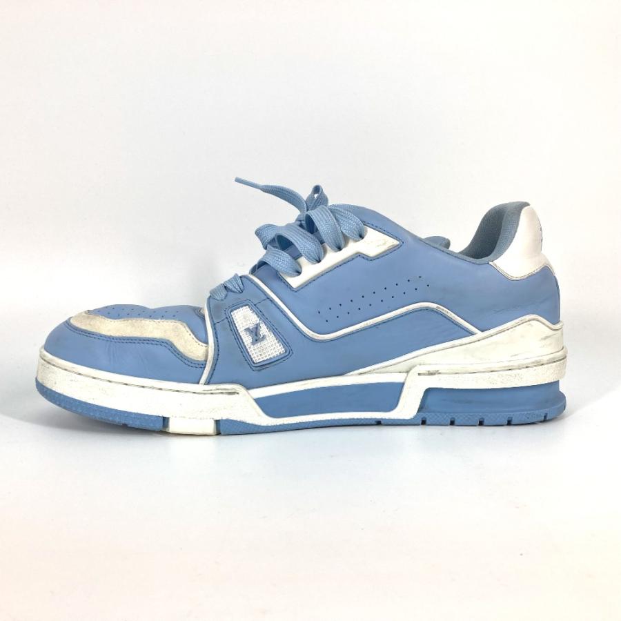 LOUIS VUITTON ルイヴィトン LVトレイナーライン ローカット 靴 シューズ 紐 スニーカー ブルー メンズ【中古】 | LOUIS VUITTON | 05
