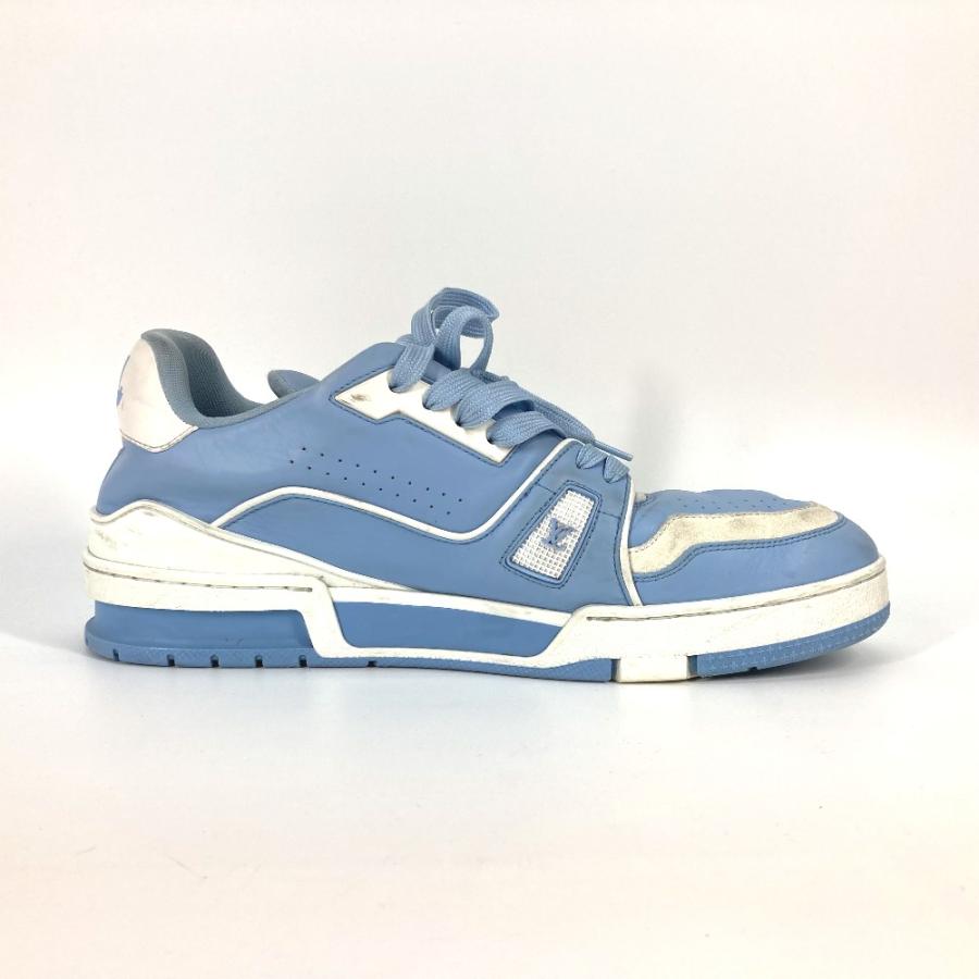 LOUIS VUITTON ルイヴィトン LVトレイナーライン ローカット 靴 シューズ 紐 スニーカー ブルー メンズ【中古】 | LOUIS VUITTON | 06