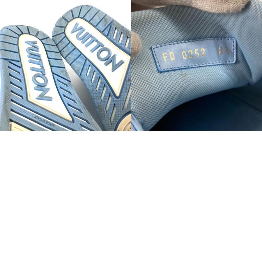 LOUIS VUITTON ルイヴィトン LVトレイナーライン ローカット 靴 シューズ 紐 スニーカー ブルー メンズ【中古】 | LOUIS VUITTON | 09