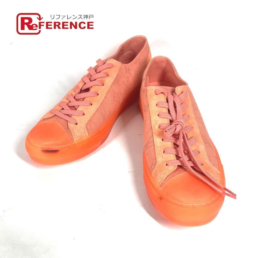 LOUIS VUITTON ルイヴィトン モノグラム 靴 シューズ モノグラム タトゥーライン スニーカー オレンジ メンズ【中古】 | LOUIS VUITTON