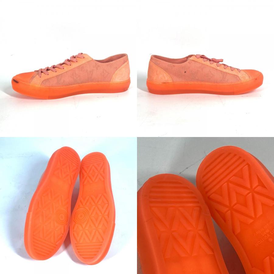 LOUIS VUITTON ルイヴィトン モノグラム 靴 シューズ モノグラム タトゥーライン スニーカー オレンジ メンズ【中古】 | LOUIS VUITTON | 07