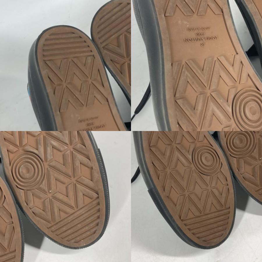 LOUIS VUITTON ルイヴィトン ロゴ 靴 シューズ 紐 ハイカットスニーカー レインボー スニーカー ブラック メンズ【中古】 | LOUIS VUITTON | 08