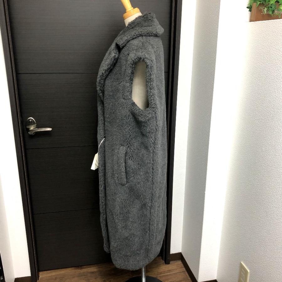 未使用 MAX MARA マックスマーラ 12760213600 テディベア アイコン ノースリーブ ノースリーブアウター ベスト ロングコート 【中古】 | Max Mara | 02