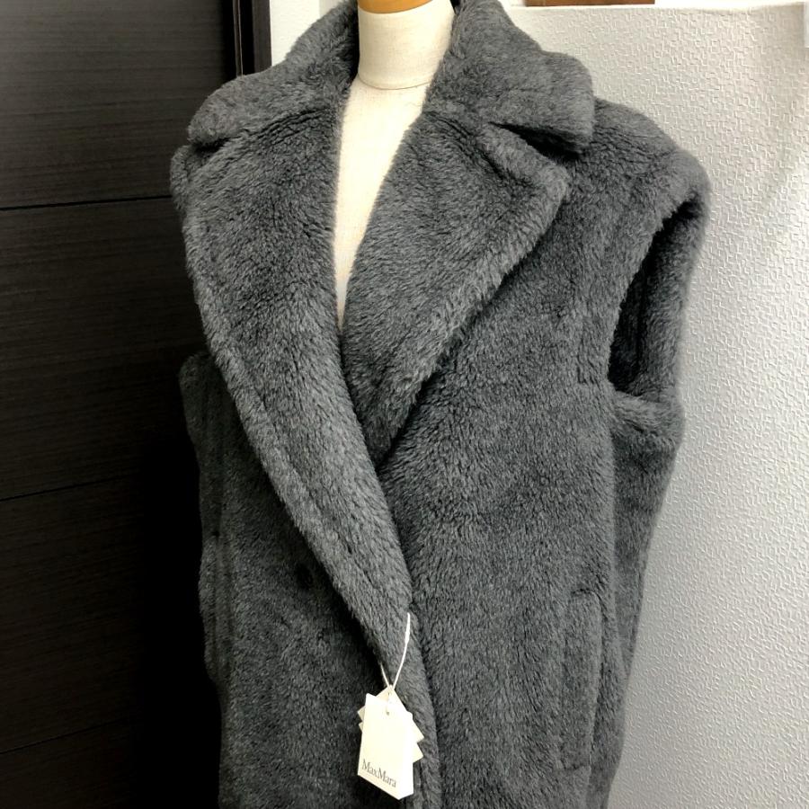 未使用 MAX MARA マックスマーラ 12760213600 テディベア アイコン ノースリーブ ノースリーブアウター ベスト ロングコート 【中古】 | Max Mara | 05