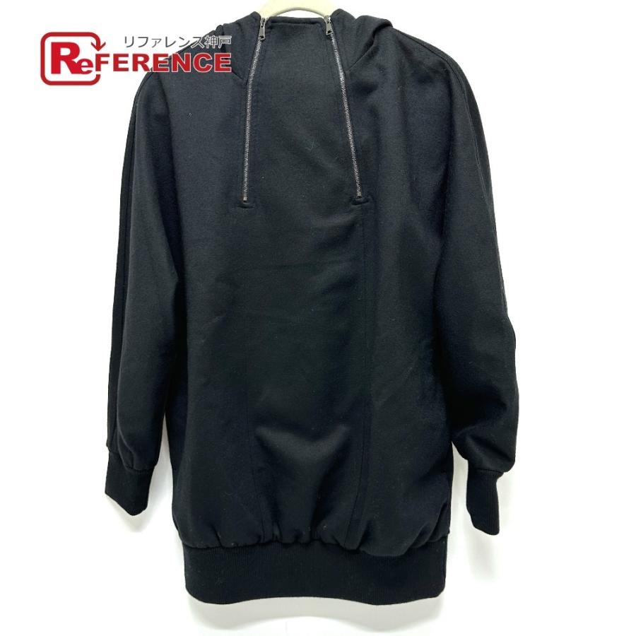 新品同様 MAX MARA マックスマーラ Ｗジップ フーディ アパレル アウター パーカー ブラック レディース【中古】 | Max Mara