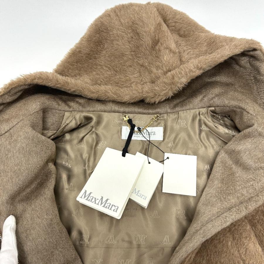 未使用 MAX MARA マックスマーラ 25247361826 ペタロ テディベア ケープ アウター フード付 ポンチョ ブラウン レディース【中古】 | Max Mara | 04