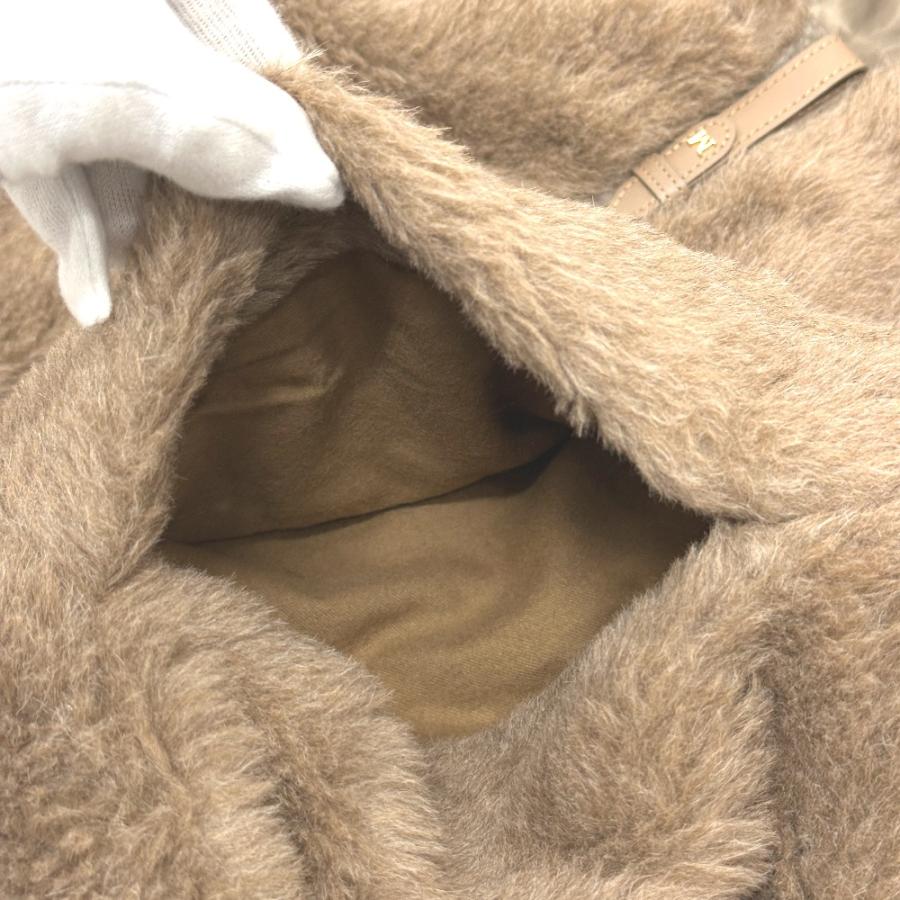 未使用 MAX MARA マックスマーラ 25247361826 ペタロ テディベア ケープ アウター フード付 ポンチョ ブラウン レディース【中古】 | Max Mara | 06