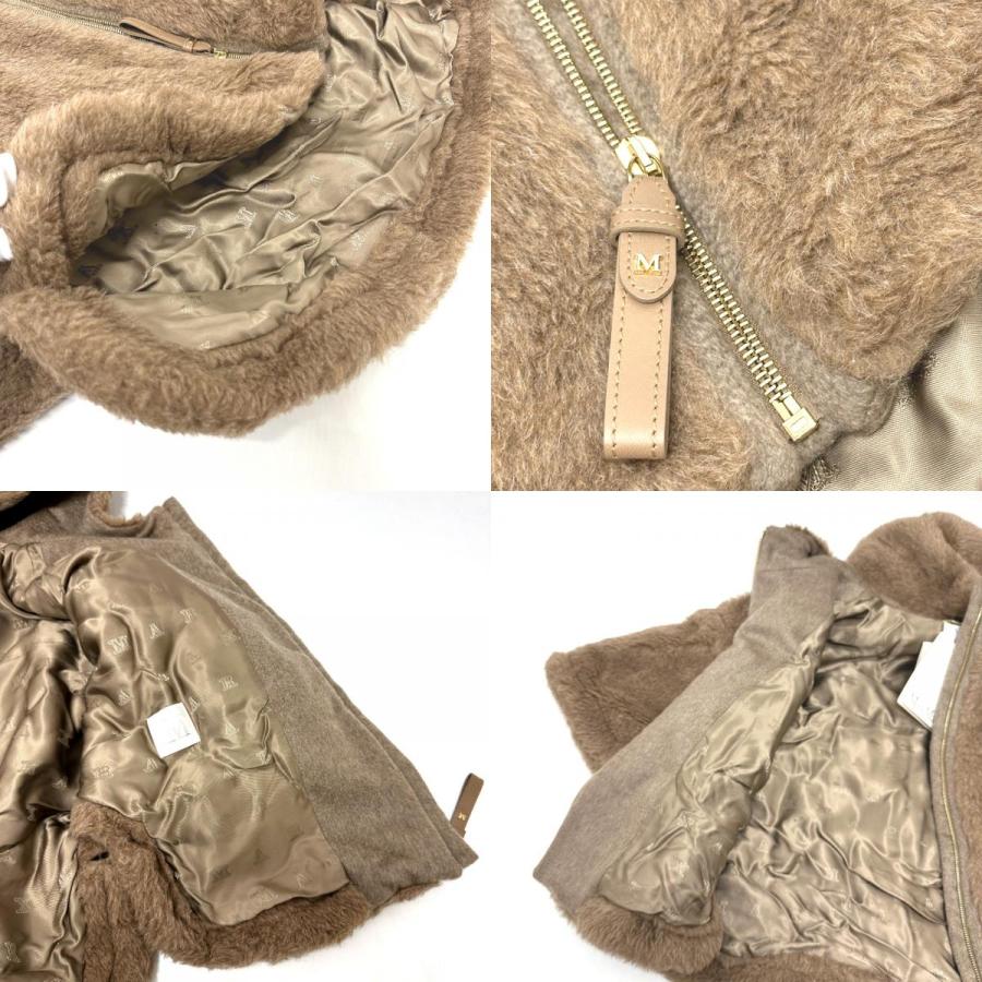 未使用 MAX MARA マックスマーラ 25247361826 ペタロ テディベア ケープ アウター フード付 ポンチョ ブラウン レディース【中古】 | Max Mara | 08