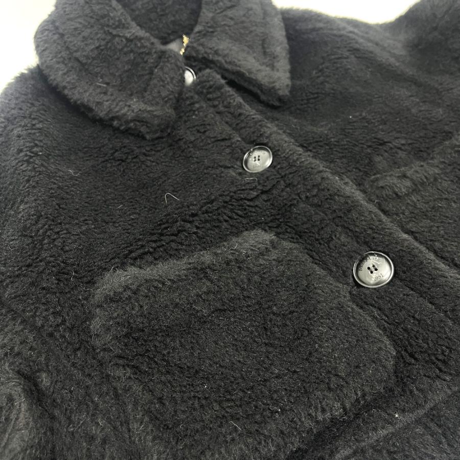 未使用 MAX MARA マックスマーラ 2524736062 テディベア ニュテールゾ テディ ケープ アパレル ポンチョ ブラック レディース【中古】 | Max Mara | 03