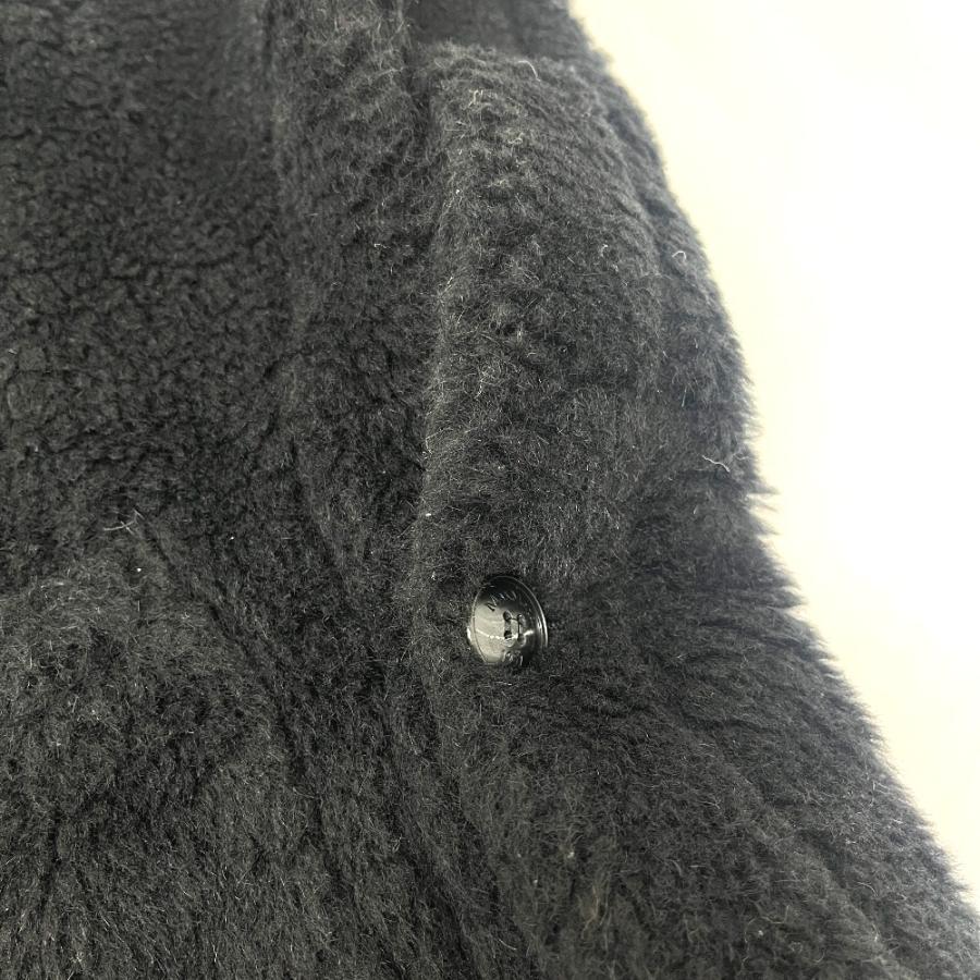 未使用 MAX MARA マックスマーラ 2524736062 テディベア ニュテールゾ テディ ケープ アパレル ポンチョ ブラック レディース【中古】 | Max Mara | 04