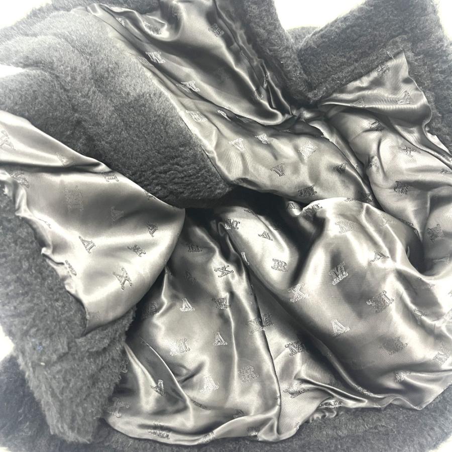 未使用 MAX MARA マックスマーラ 2524736062 テディベア ニュテールゾ テディ ケープ アパレル ポンチョ ブラック レディース【中古】 | Max Mara | 08