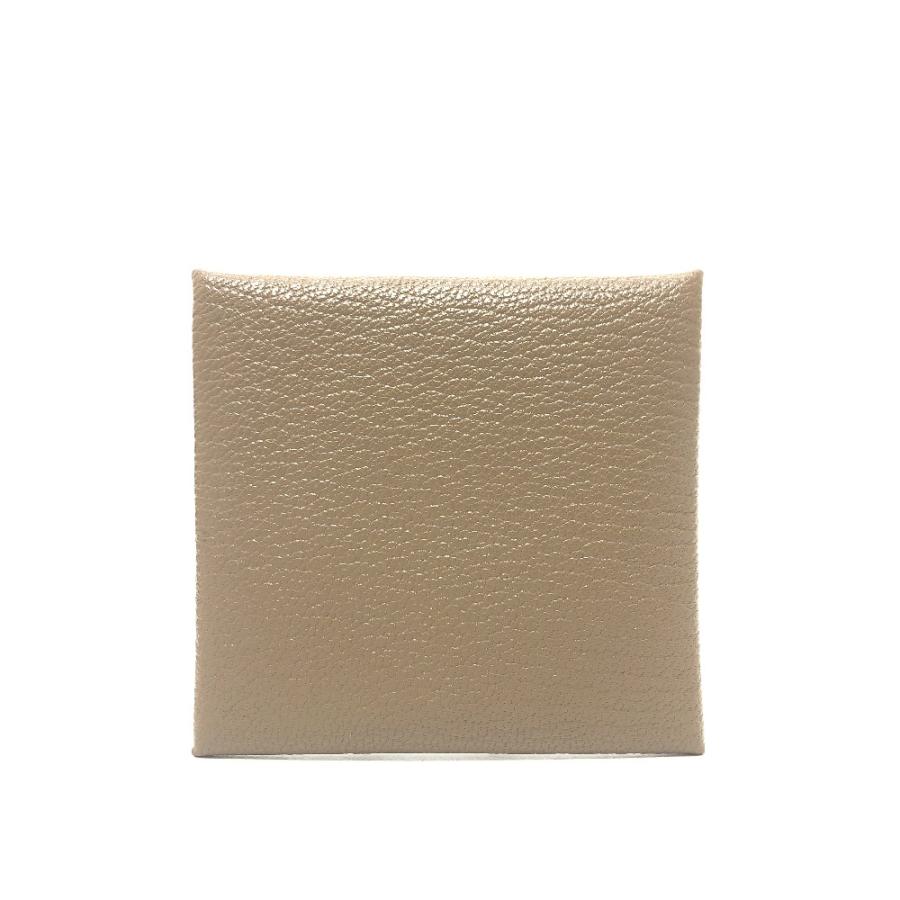 HERMES エルメス バスティア 小銭入れ 財布 ウォレット コインケース エトゥープ ベージュ レディース【中古】 | HERMES | 01