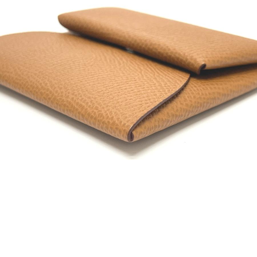 美品 HERMES エルメス バスティア 財布 小銭入れ コインケース ゴールド レディース【中古】 | HERMES | 07