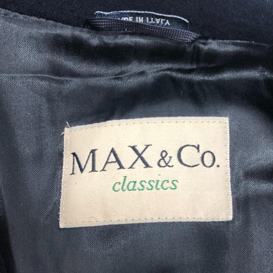 MAX&CO マックスアンドコー アパレル アウター コート ピーコート ロングコート ネイビー ウール レディース【中古】 |  | 04
