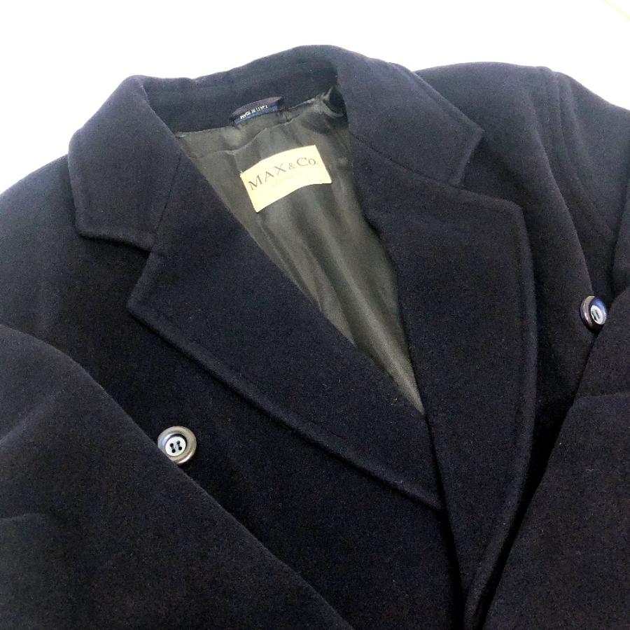 MAX&CO マックスアンドコー アパレル アウター コート ピーコート ロングコート ネイビー ウール レディース【中古】 |  | 06