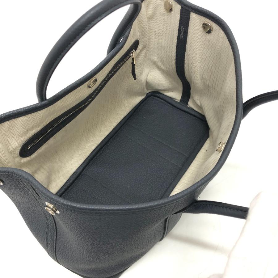 新品同様 HERMES エルメス ガーデンパーティTPM ネゴンダ  ハンドバック トートバッグ ショルダーバッグ ハンドバッグ ブラック【中古】 | HERMES | 07