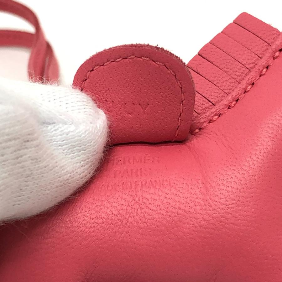 HERMES エルメス ロデオPM バックチャーム チャーム 小物 バッグチャーム ローズアザレ ピンク レディース【中古】 | HERMES | 05