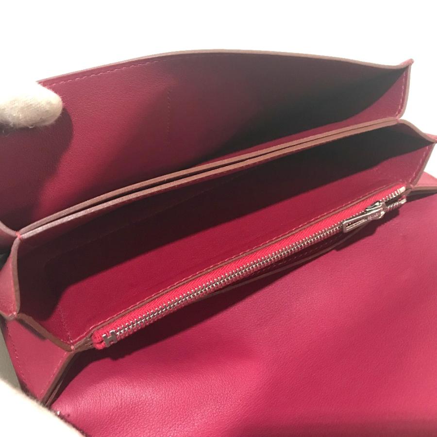 新品同様 HERMES エルメス バイカー 長財布 スイフト アルゲンテ パル ルビス Q□刻 レディース | HERMES | 06